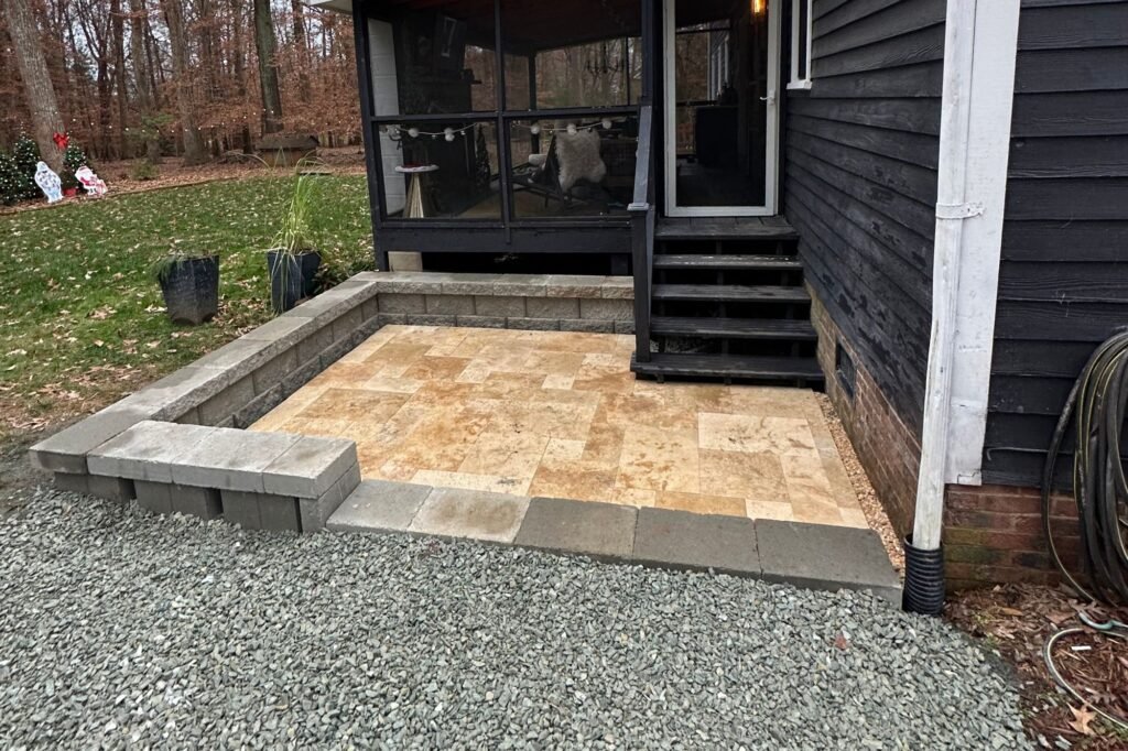 Travertine Terrace Escape – Project 1 Travertine Terrace Escape – Project Urban Landscape & Construction