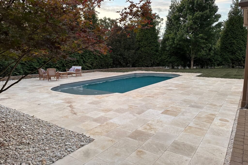 Urban landscape & COnstruction Installed Sod, gravel, a paver patio, retaining wall, outdoor lighting and more in Charlotte NC (2)