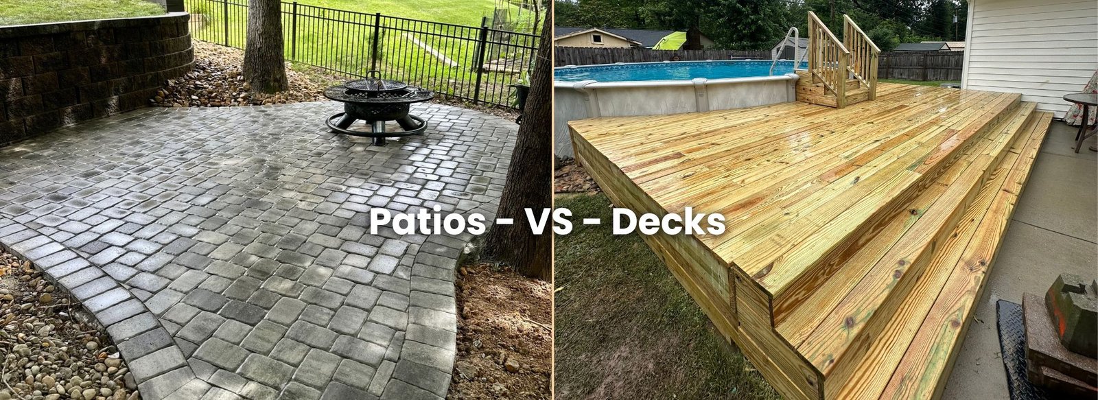 Decks vs patios