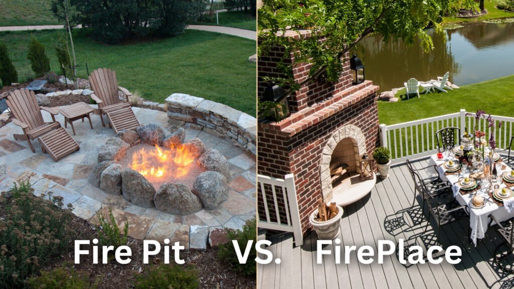 Fire Pit vs Outdoor Fireplace